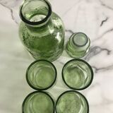 Vintage carafe and glasses