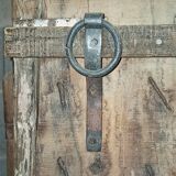 Old wooden door