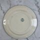 Large ironstone plate, Directoire, Salins.