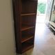 Corner bookshelf - Pentagon shape - Solid wood - 1980s - Richelieu