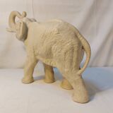 Large Art Deco ceramic white elephant from the 60s