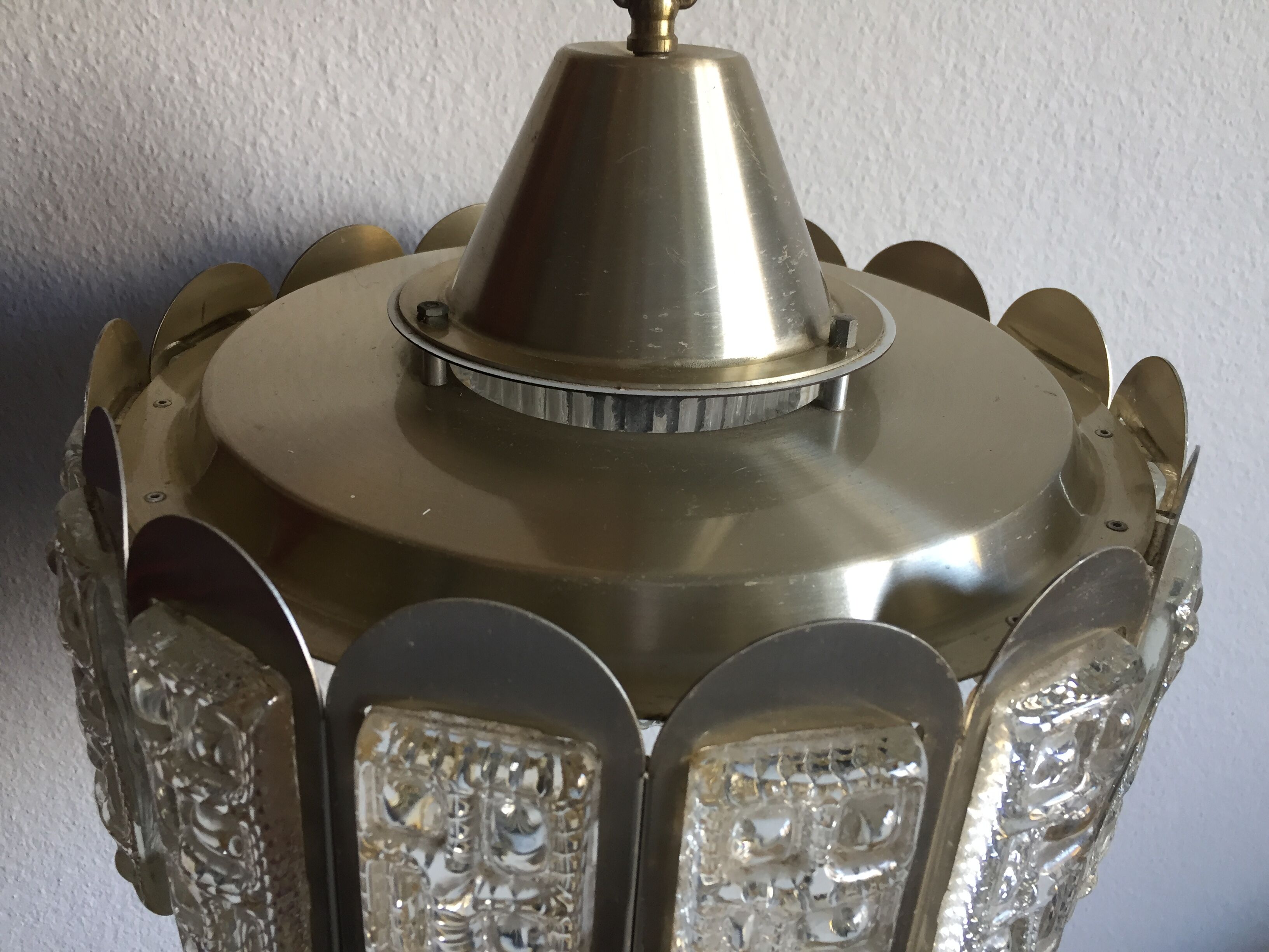 Scandinavian hanging lamp 1960