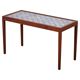 Danish Teak Coffee or Side Table with Tile Top, 1960s
