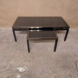 Pierre Vandel Paris nesting coffee table circa 1970