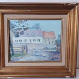 Peinture à l huile Wierre effroy