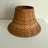 Rattan lampshade