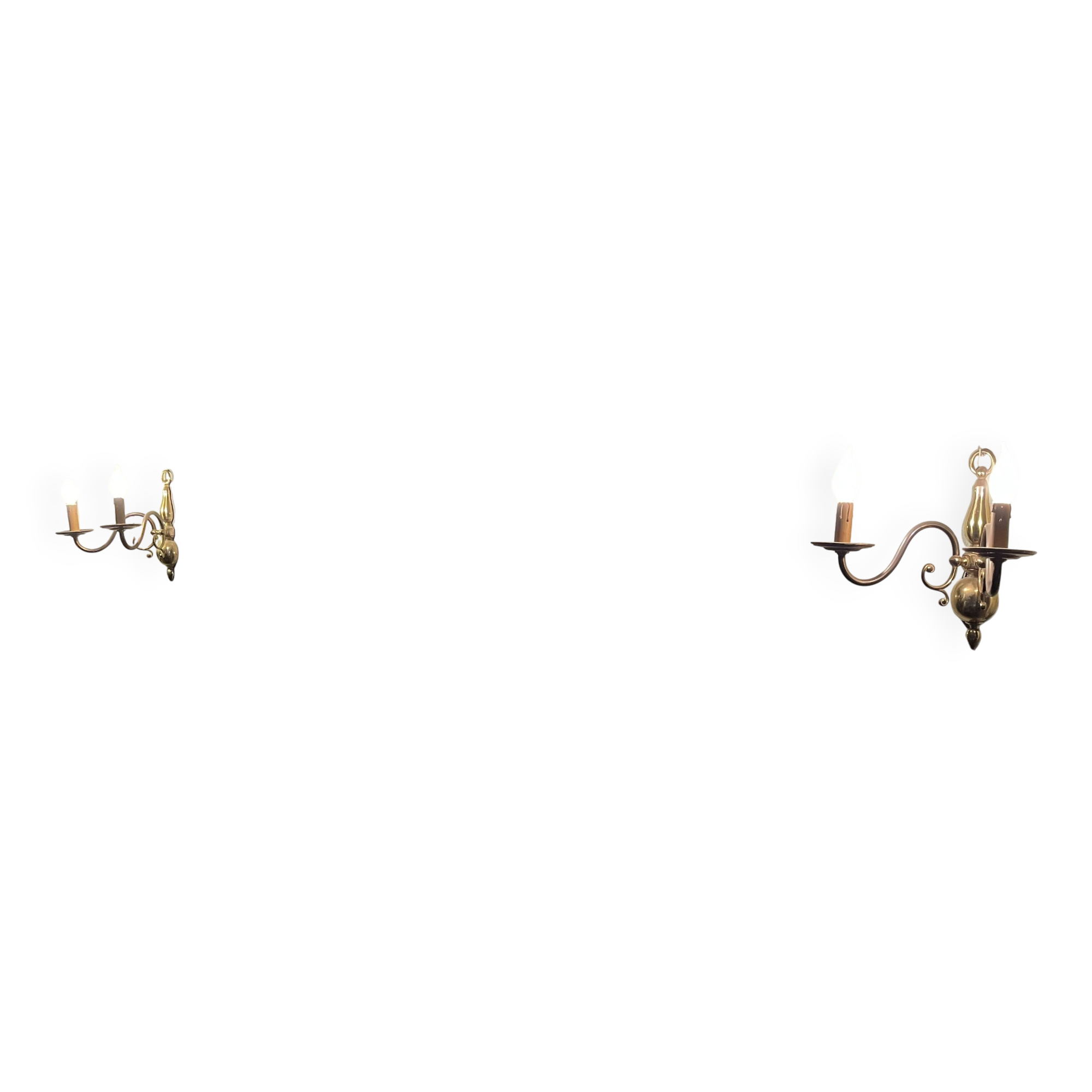 Paire d'appliques style Flamand/Hollandais