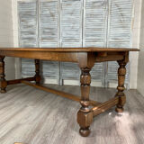 Oak farmhouse table