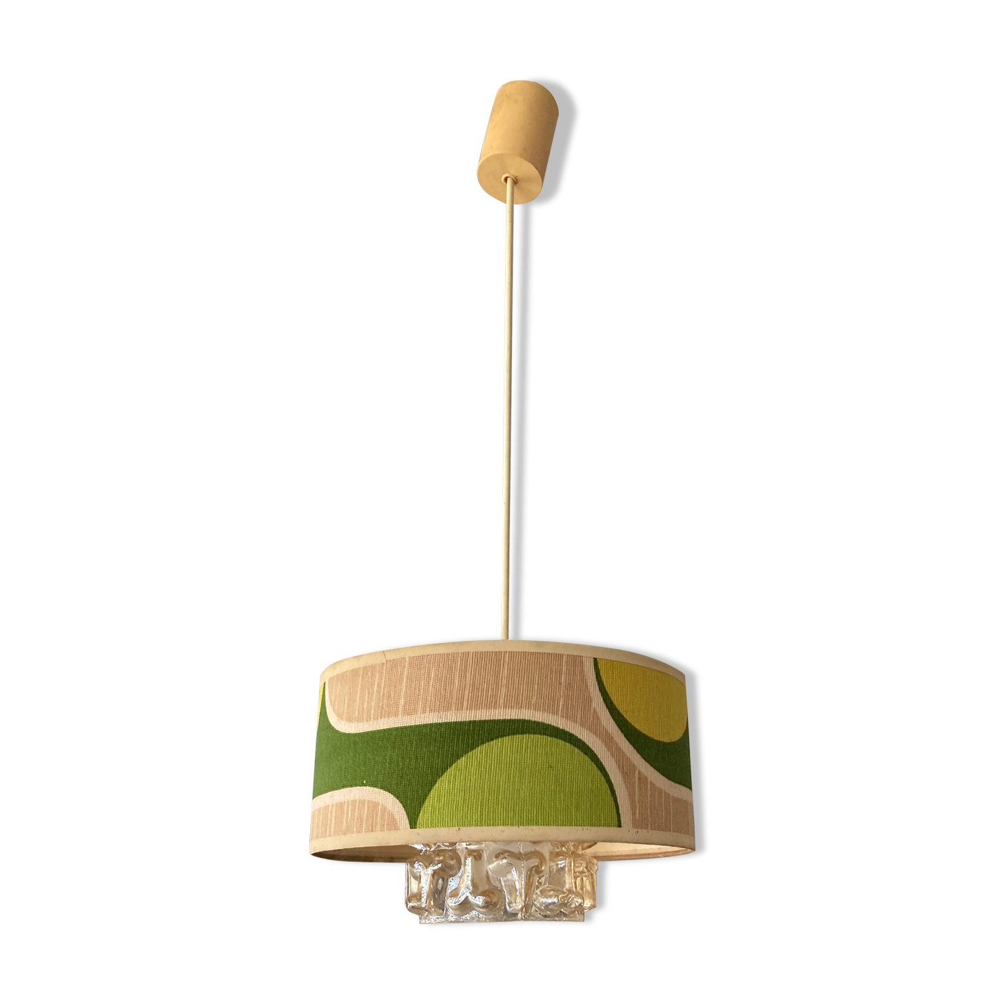 Pendant lamp, art deco chandelier