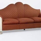 50s work, neo-baroque sofa