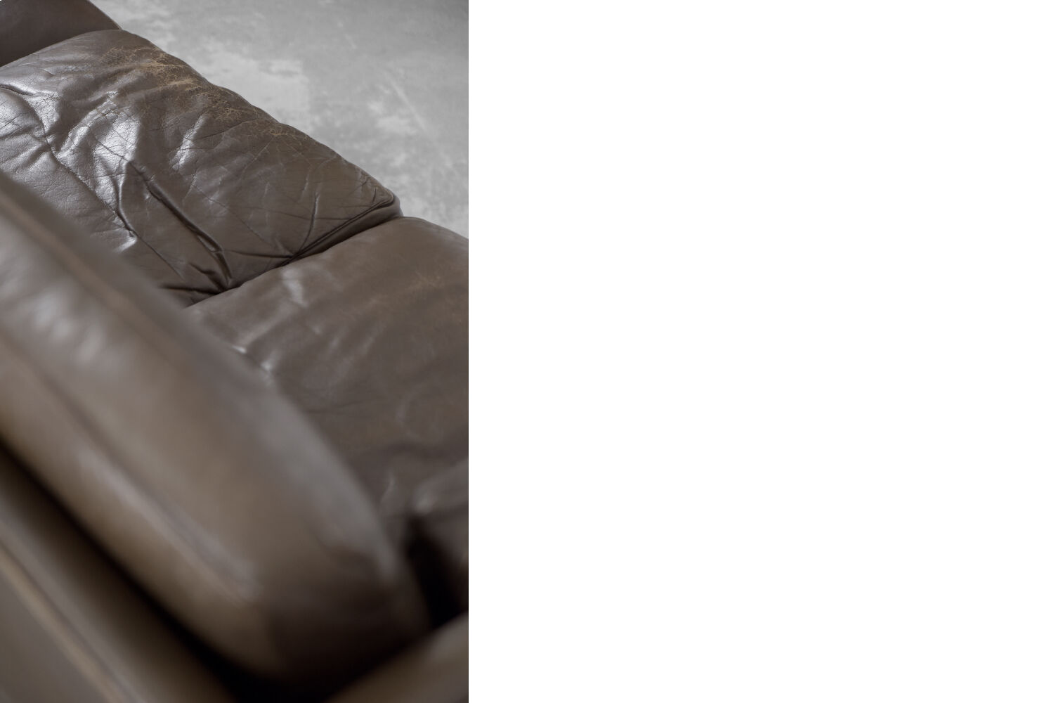 Mid-Century Modern Vintage Leather Cromwell Sofa by Arne Norell, 1960s