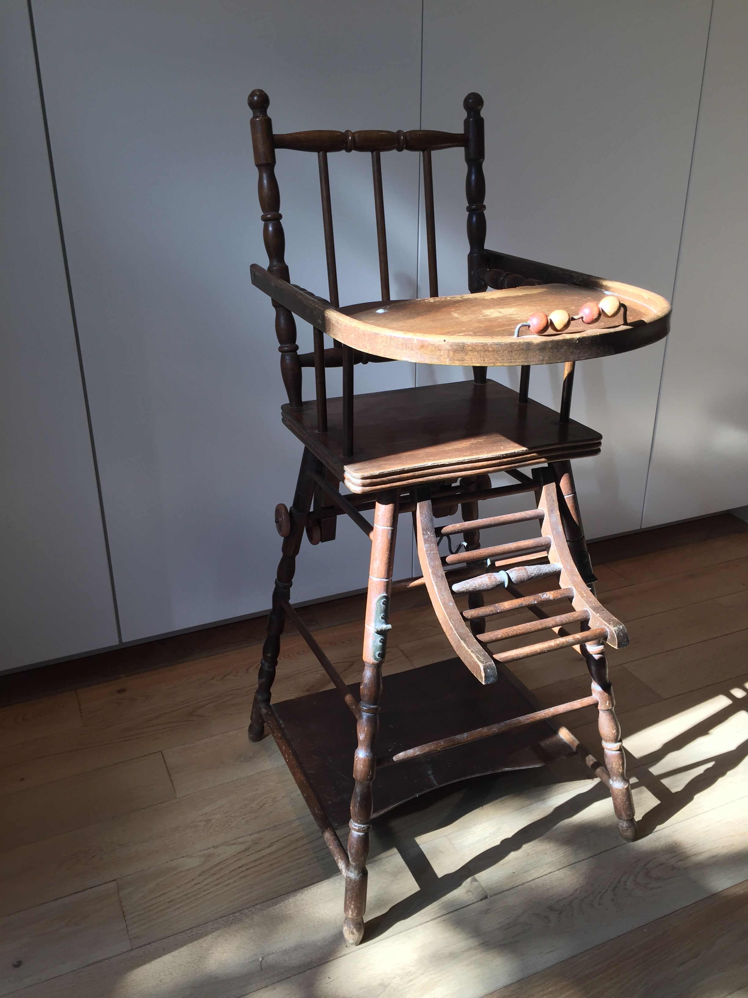 Child high chair convertible 50 years