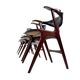 Set of 4 vintage design 'Koehoorn' dining chairs by Louis van Teeffelen for AwA