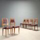 Set of vintage chairs, 1950s