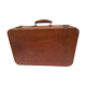 Vintage leather suitcase