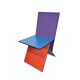 Chaise Vilbert style Memphis Milano conçue par Verner Panton pour Ikea