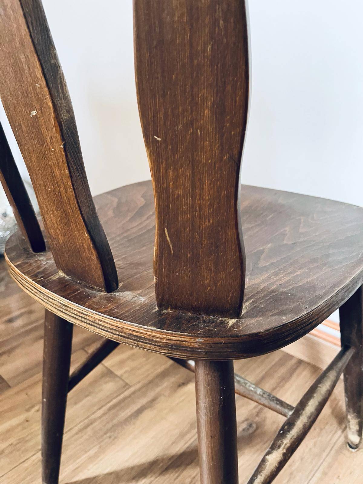 Pair of bistro chairs