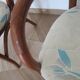 Vintage lot of 2 woven bamboo rattan armchairs - Curved wood - 1980s