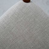 1960s Vintage Scandinavian Teak Chair with Curved Back