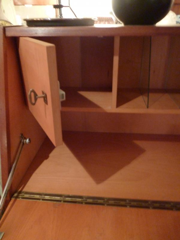 Bureau de pente scandinave année 50