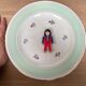 Set of 6 flat plates l'Amandinoise