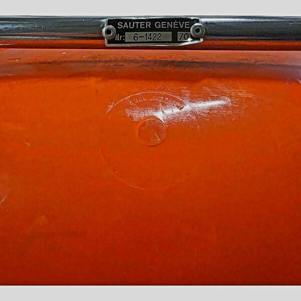 Chaise Sauter Genève - Orange - Circa 1970