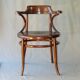 Wooden-curved office chair by Ungvar1900