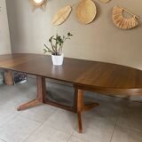 Vintage oval Baumann table