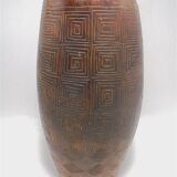 Wooden vase
