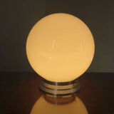 Ceiling lamp opaline ball white 30 years 40