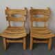 Pair of brutalist armchairs by Dittman & CO for AWA Radboud