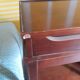 Bureau d’appoint vintage en bois massif – Ateliers Berniolles (Réf. 386)