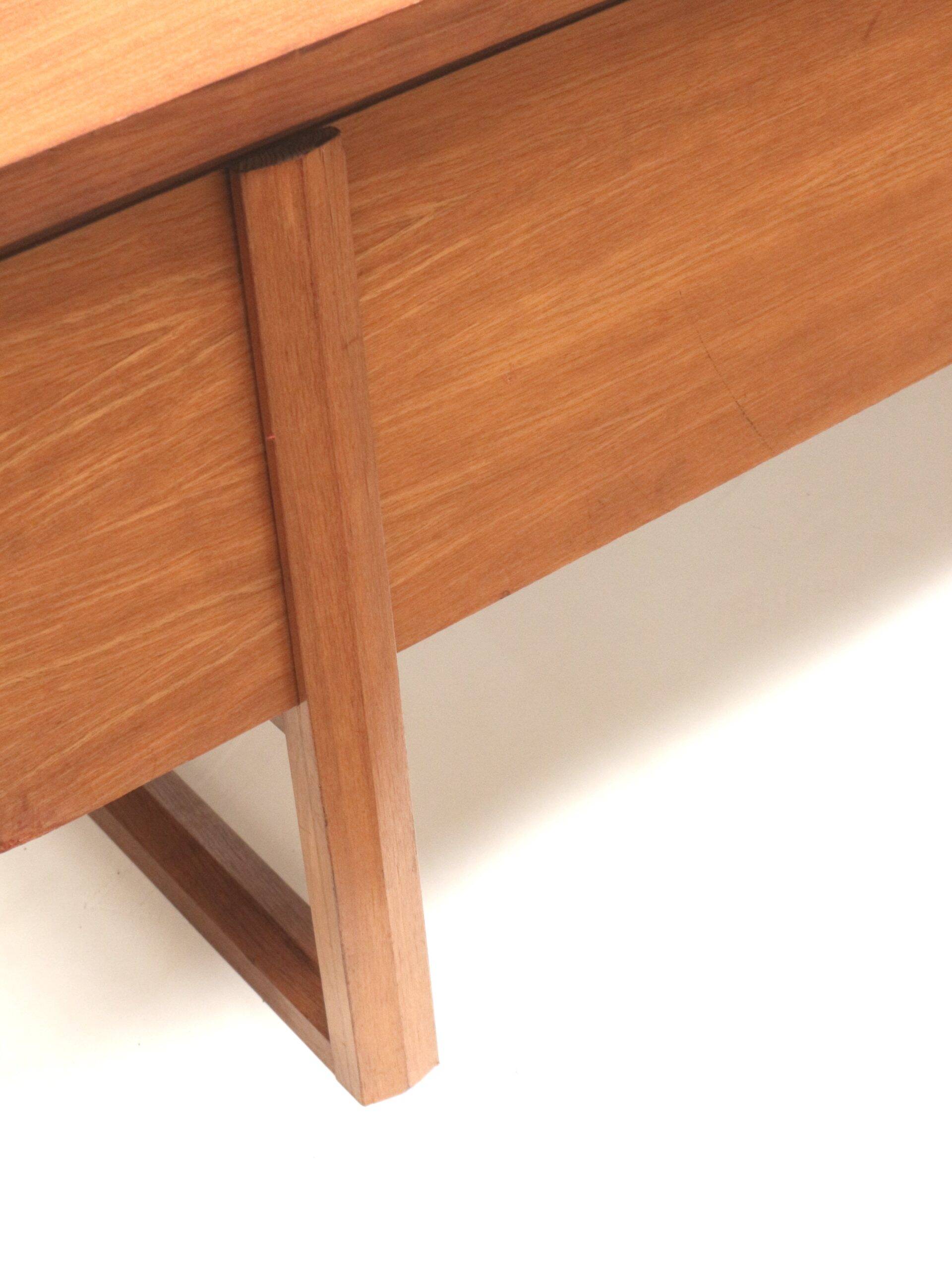 Vintage German design executive desk by Kondor, made in the 1970s