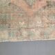 Tapis Oushak turc minable 184x108 cm tapis vintage région d'Ushak moyen