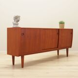 Buffet en teck, design danois, années 1970, production : Danemark