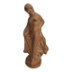 Draped Tanagra after Alexandre Bigot, Terracotta statuette, 20 cm