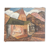 Old Cubist painting 1923