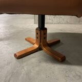 Unico leather armchair and ottoman