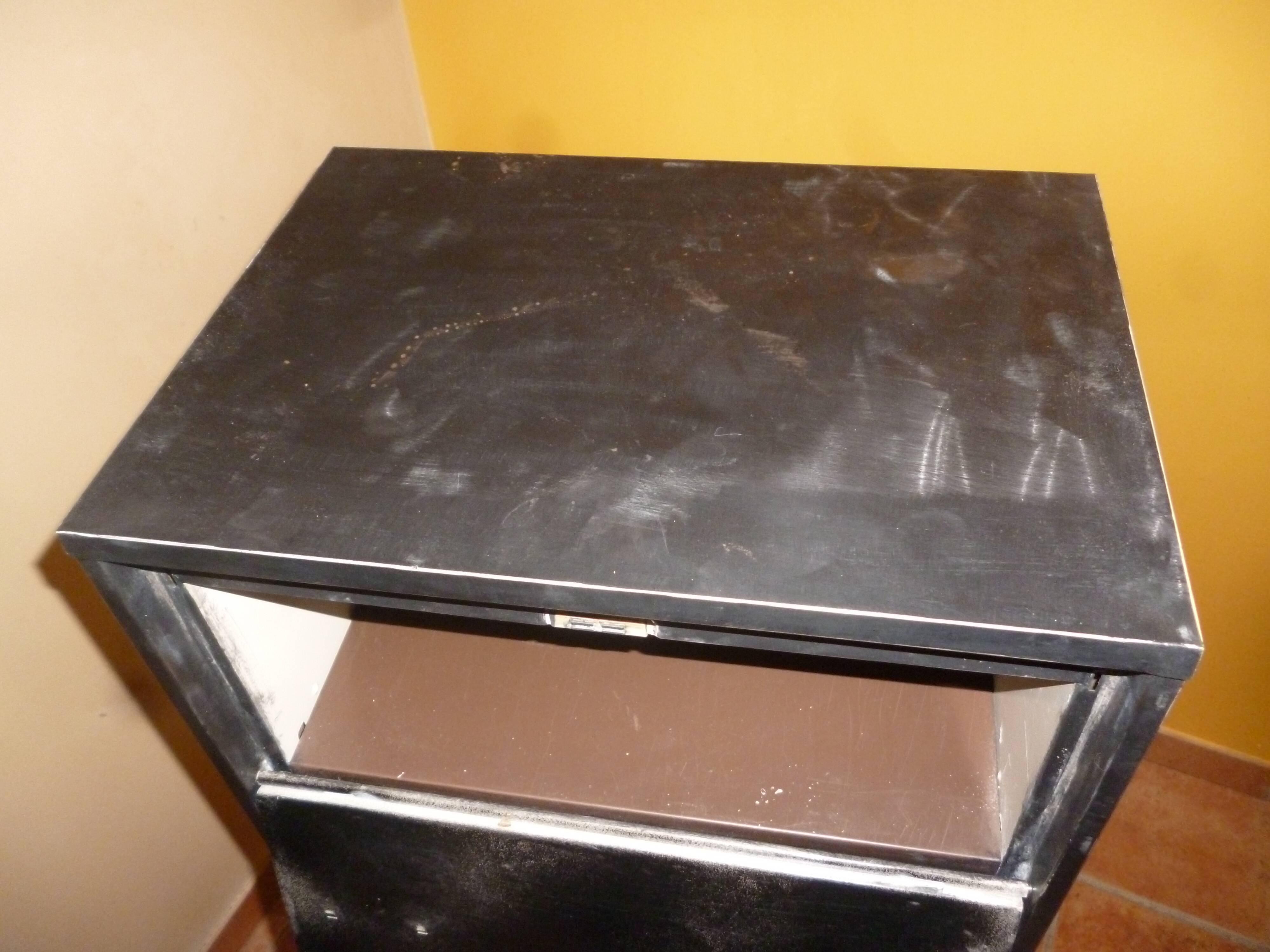 Industrial metal valve cabinet
