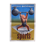 1939 National Lottery Poster "Sports Slice"