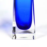 Murano Crystal Jarrones Sommerso Azul Cobalto