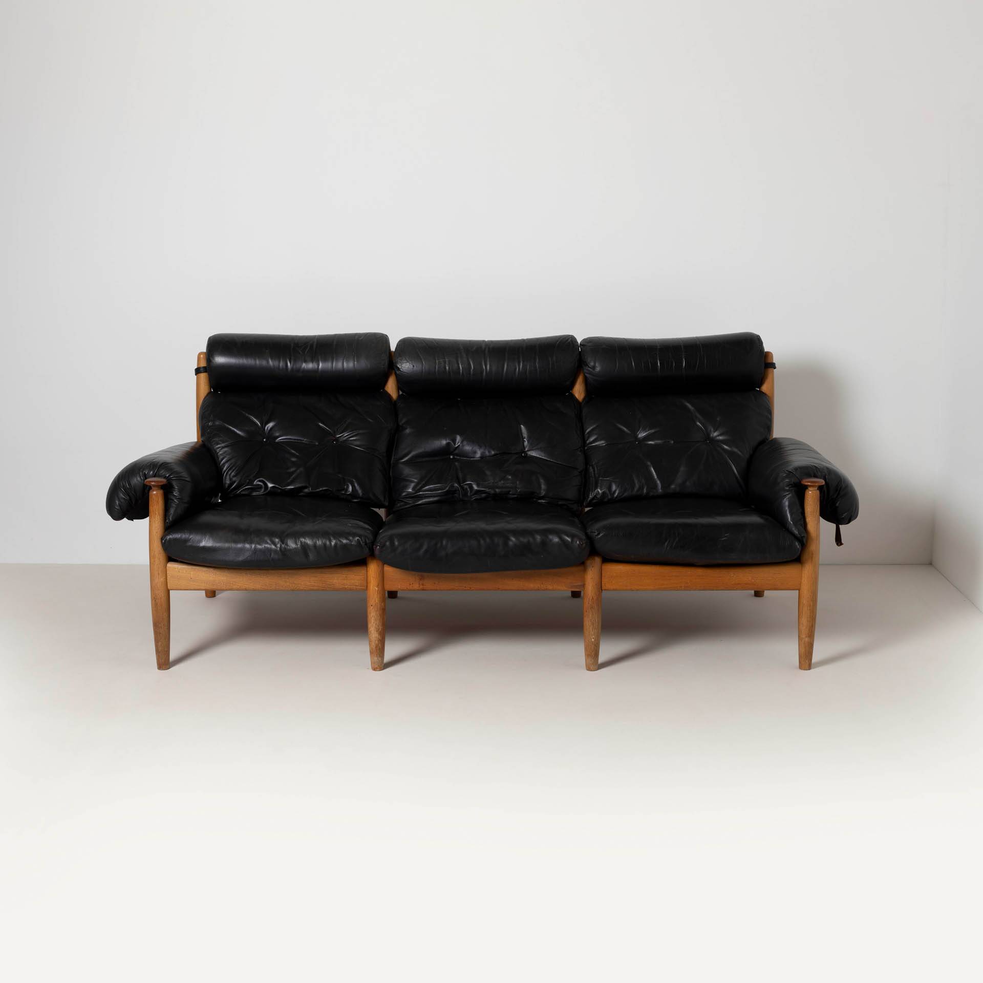 Brazilian style Three-Seater Sofa by Eric Merthen for Ire Möbler, Sweden, 1