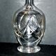 Baccarat crystal decanter aswan art deco model 1930 cut feather sheets