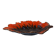 compotier flammé orange