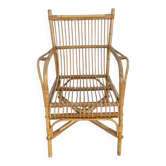 Rattan armchair