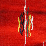 Wool carpet 50's, 120x60cm