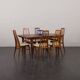 Mid-century Extendable Rosewood Dining Table, Model 10, Johannes Andersen for Hans Bech, Denmark, 19