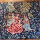 Grande tapisserie Jules Pansu –  La Dame au coffret  – Point d’Halluin