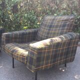 Pair of armchairs G10, Pierre Guariche for Airborne