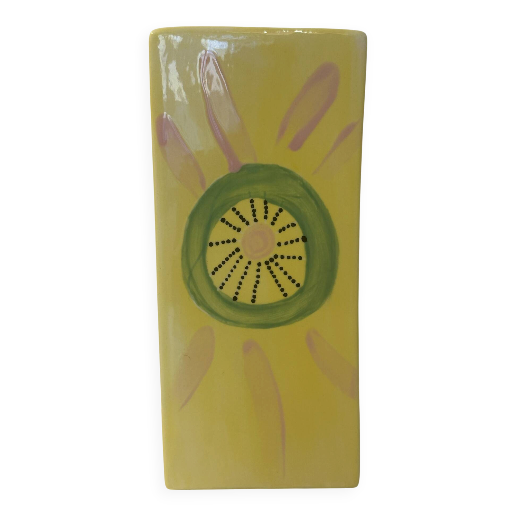 Hand-painted vase